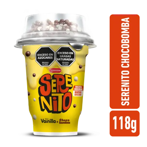 Postre Vainilla Con Chocobolas Serenito 118g