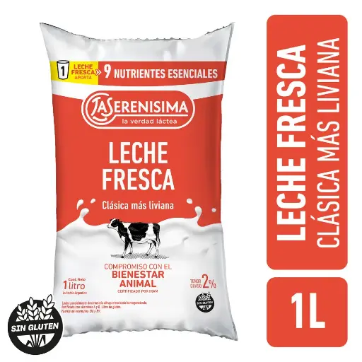 Leche Multivitaminas 2% La Serenísima 1L