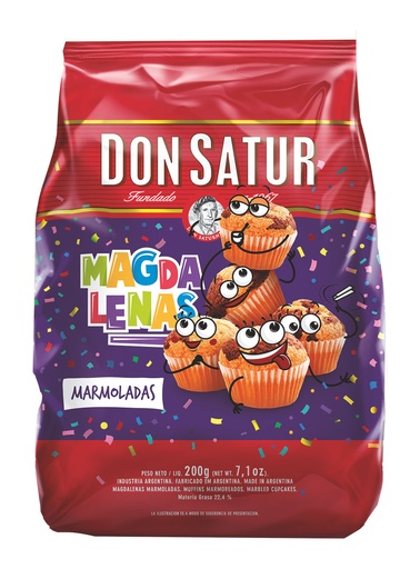 Magdalenas Marmoladas Don Satur