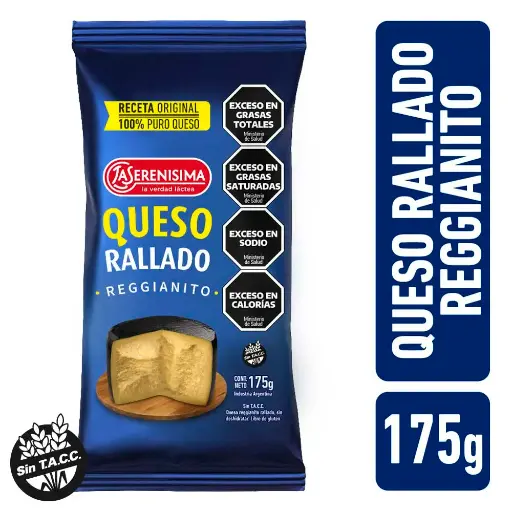 Queso Rallado La Serenisima 175g