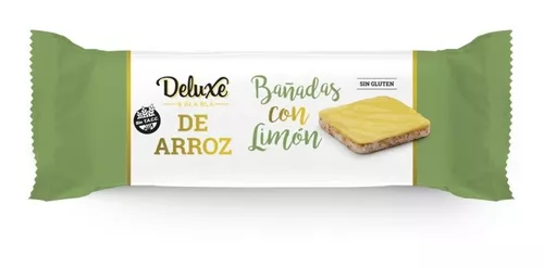 Galletas De Arroz Bañadas Con Limón Deluxe  115g
