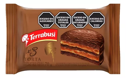 Alfajor Torta Terrabusi 70g