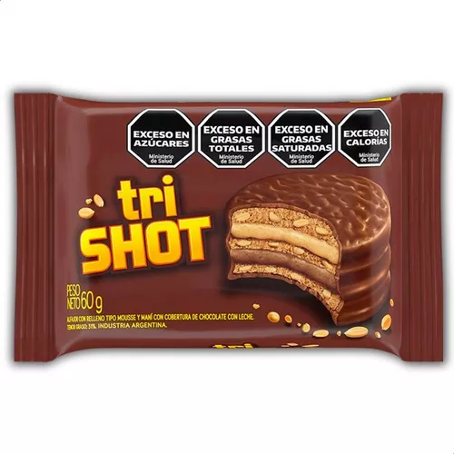 Alfajor Tri Shot 60g