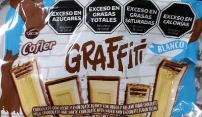 Chocolate Graffitti Blanco 45g