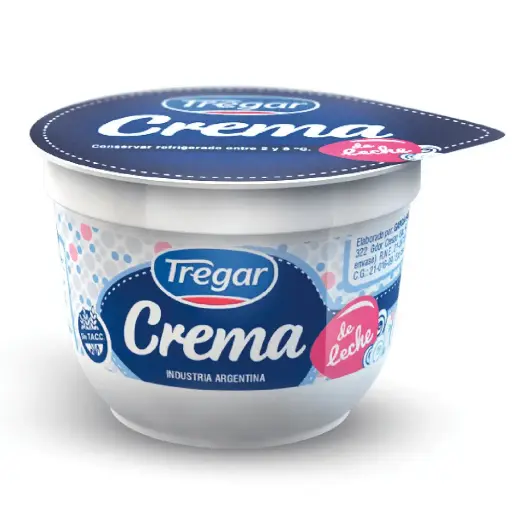 Crema de Leche Doble Tregar 200 cc
