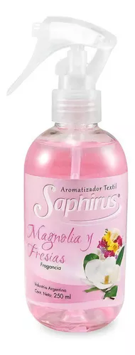 Aromatizante Textil Magnolias y Fresias Saphirus 250 ml