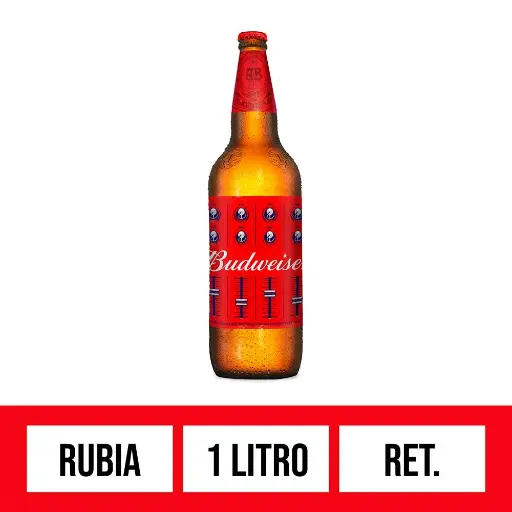 Cerveza Retornable Budweiser 1L