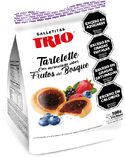 Pepas Tartelette Frutos del Bosque Trio 300g