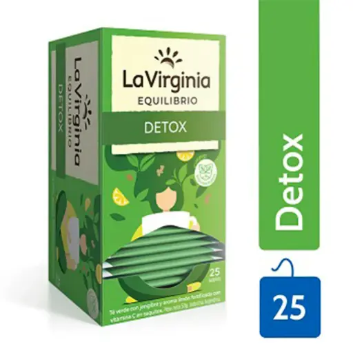 Té Equilibrio Detox La Virginia 25saq