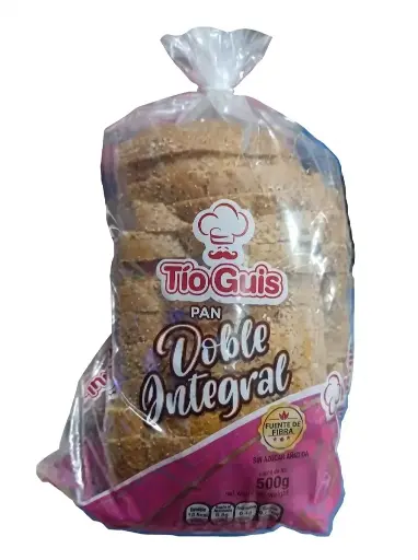 Pan Doble Integral Tio Guis 500 g