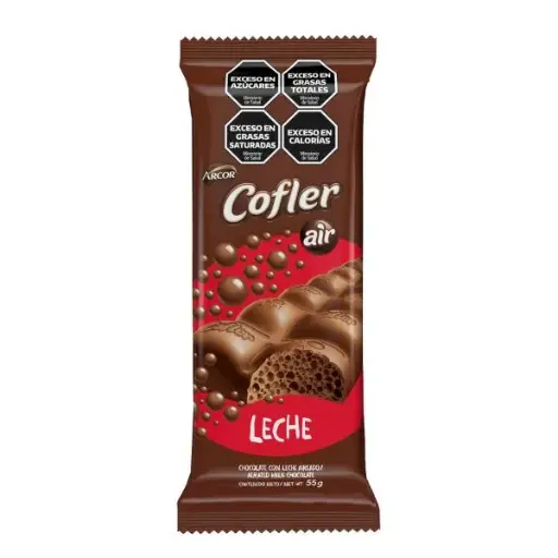 Chocolate Aireado Leche Cofler 55g