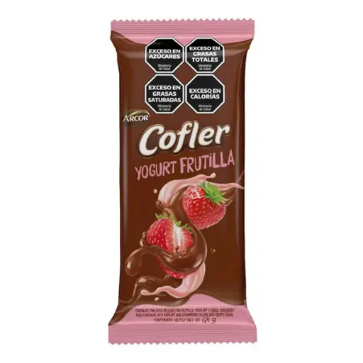 Chocolate Yogurt Frutilla Cofler 64g