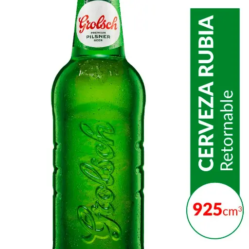 Cerveza Retornable Rubia GrolsCh 925Ml