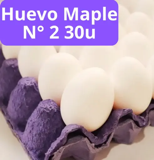 Huevo N° 2 x 30u