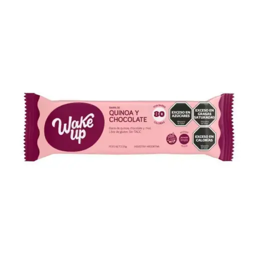 Barra Quinoa Y Chocolate Wake Up 20g