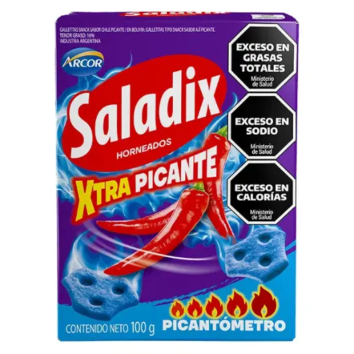 Galletitas Extra Picante Saladix 100g