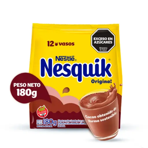 Cacao en Polvo Original Nesquik 180 g