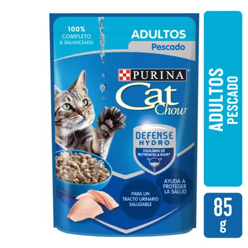 Alimento Humedo Cat Chow Adultos Pescado