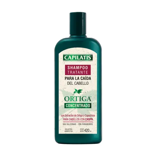 Shampoo Capilatis Ortiga Caspa Concentrado 420 Ml