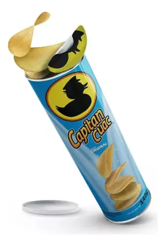 Papas Tubo Capitán Original 140g