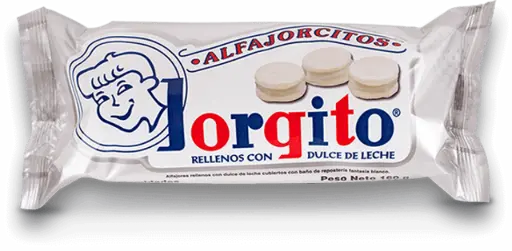 Alfajores Blancos Fantasía Jorgito 6u