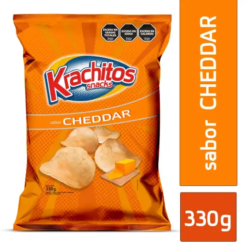 Papas Cheddar Krachitos 330g
