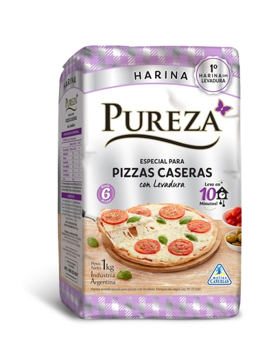Harina Para Pizza Pureza 1Kg