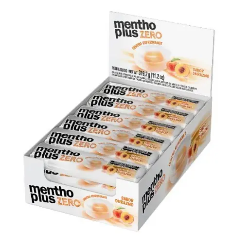 Caramelos Durazno Zero Menthoplus 
