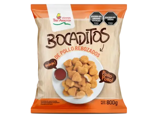 Bocaditos Bolsa 3 Arroyos x 800grs
