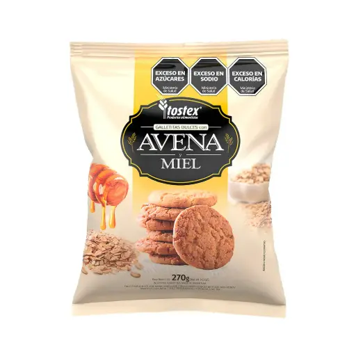 Galletita Avena y Miel Tostex 270g