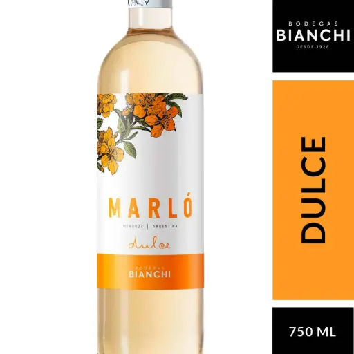Vino Marlo Blanco Dulce 750cc