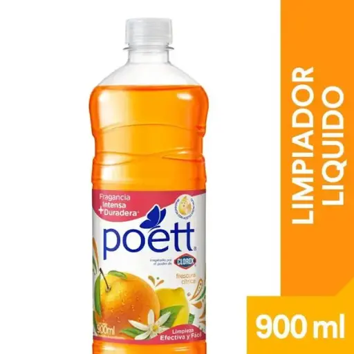 Limpiador Frutas Tropicales Poett 900Ml