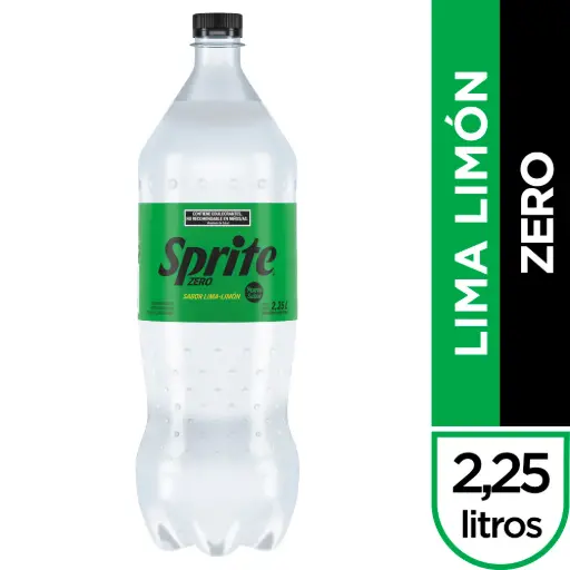 Gaseosa Zero Lima Limón Sprite 2.25L