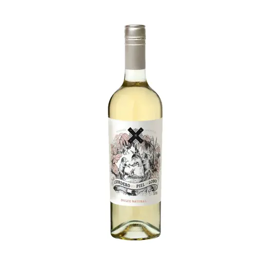 Vino Blanco Dulce 750 Cc Cordero Con Piel De Lobo