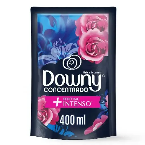 Suavizante downy concentrado brisa intenso doypack 400ml.
