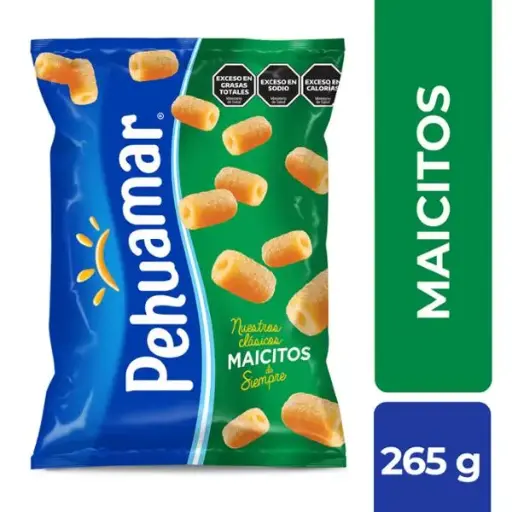 Chizitos de maíz pehuamar maicitos 265grs