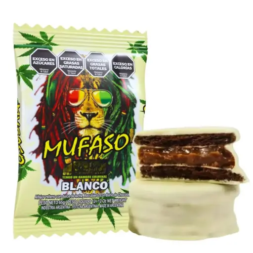 Alfajor Blanco Mufaso 60g