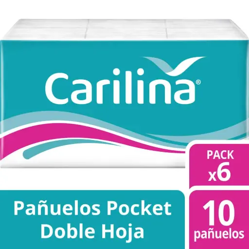 Pañuelos Carilina Doble Hoja 6 Un