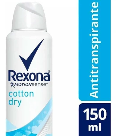 Desodorante Rexona Cotton Dry Women 150 Ml
