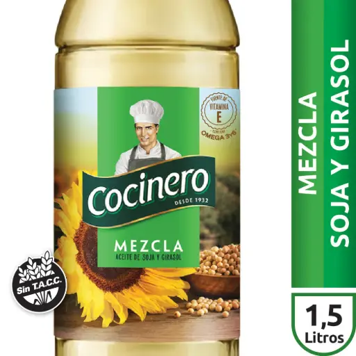Aceite Mezcla Cocinero 1.5 L