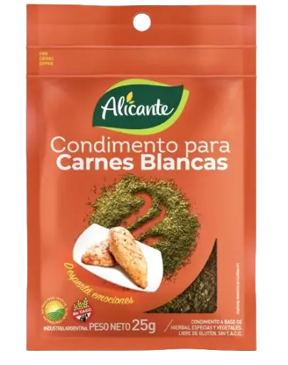 Condimento Carnes Blancas 25g