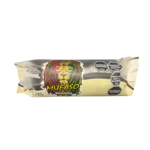 Alfajor Mufaso Brownie Blanco Cunita x5un x145grs
