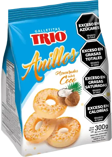 Anillos Coco Trio 300g