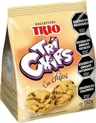 Galletitas Trichips Con Chips Trio 230g