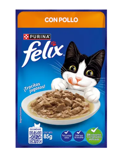 Sobre para gatos sabor pollo Felix