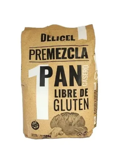 Premezcla Pan Casero x 500 gr Sin Tacc DELICEL