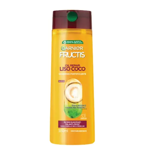 Shampoo Liso Coco Fructis 200Ml