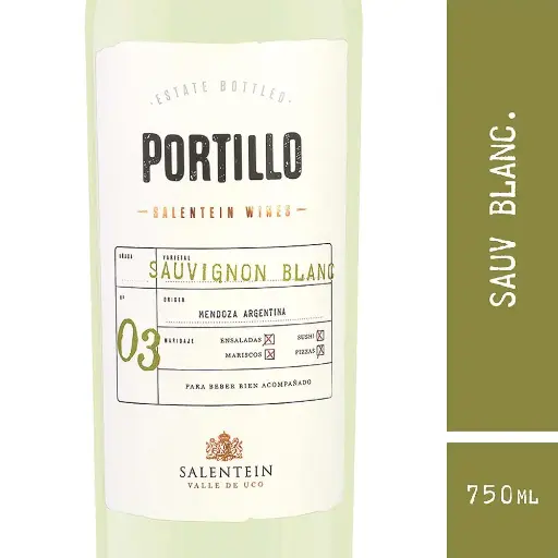 Vino Sauvignon Blanco Portillo 750Ml
