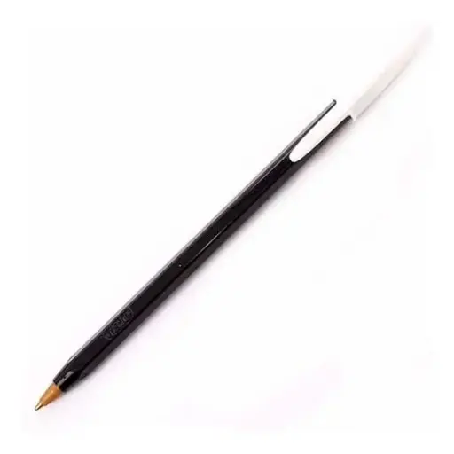 Lapicera Opaca Negra Bic 