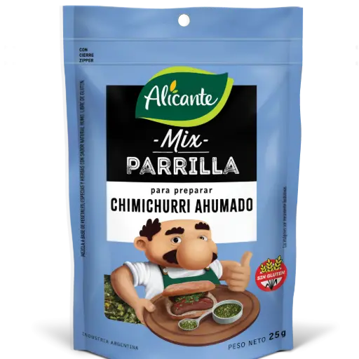 Mix Parrilla Chimichurri Ahumado Alicante 25g